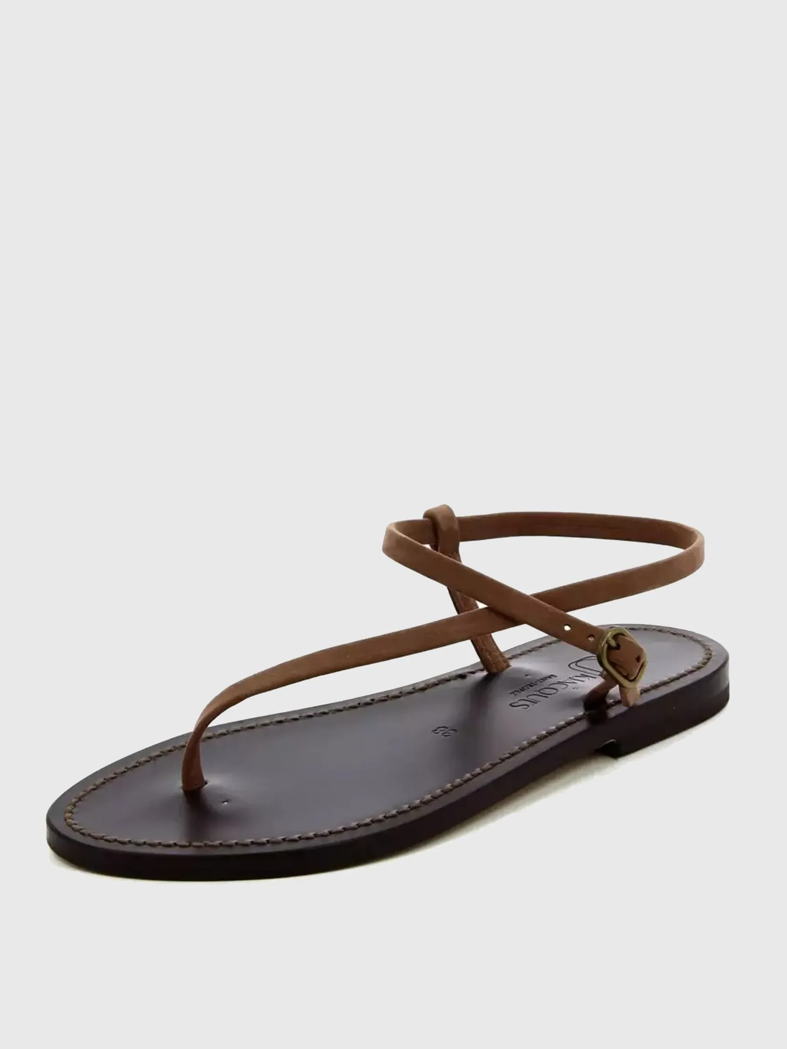 K Jacques Women's Vassili Moka Sandal sold by Saint Bernard