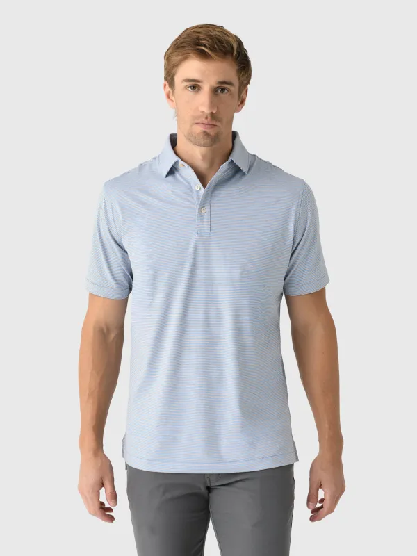 Peter Millar Crown Sport Men's Culver Performance Jersey Polo sold by Saint Bernard