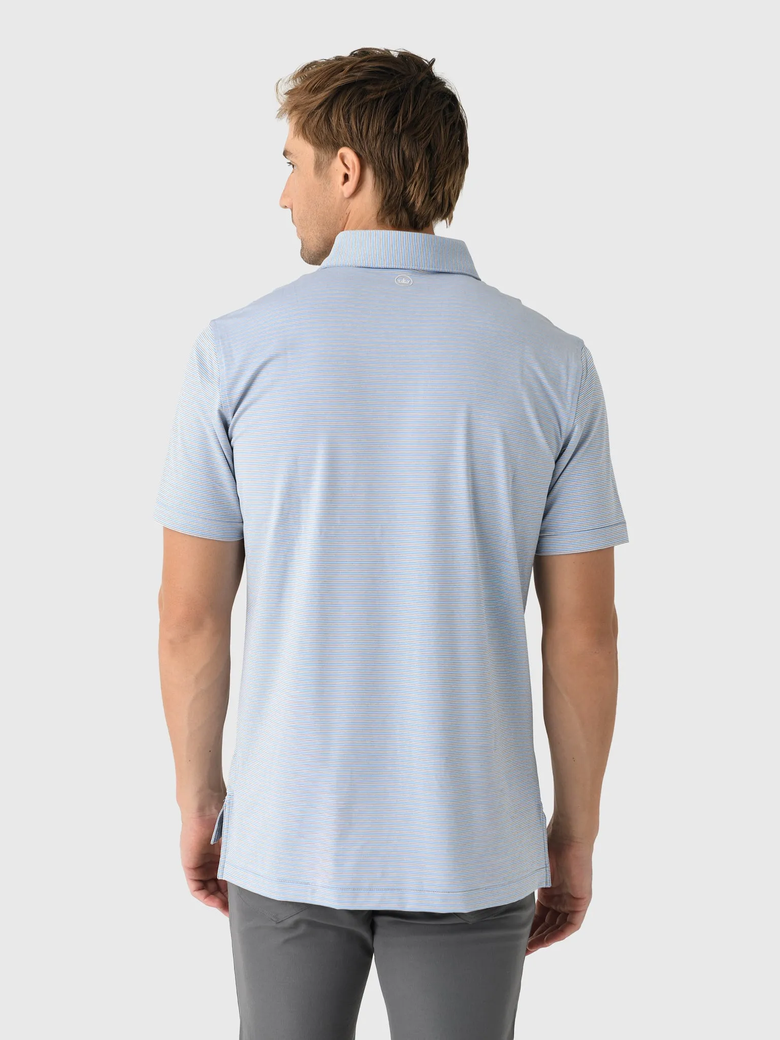 Peter Millar Crown Sport Men's Culver Performance Jersey Polo sold by Saint Bernard product image thumbnail 3