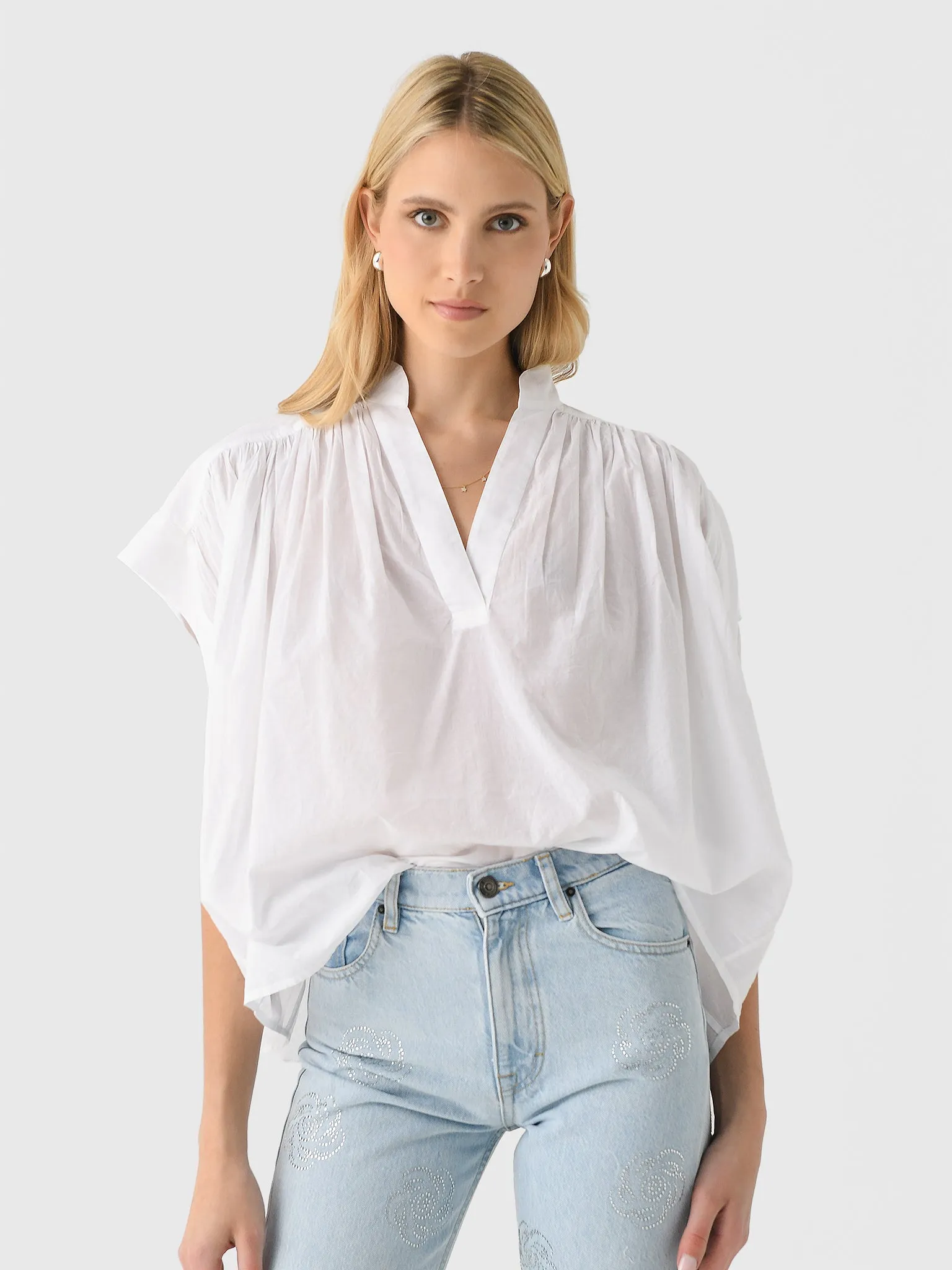 Vanessa Bruno Women's Cory Blouse sold by Saint Bernard