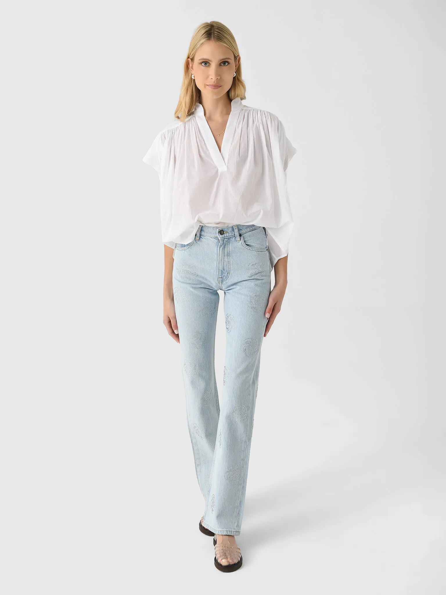 Vanessa Bruno Women's Cory Blouse sold by Saint Bernard product image thumbnail 2