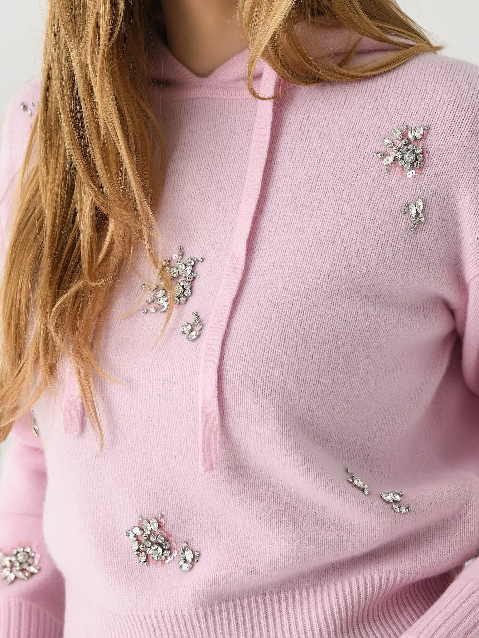 Simkhai Women's Karmen Embellished Hooded Top sold by Saint Bernard product image thumbnail 5