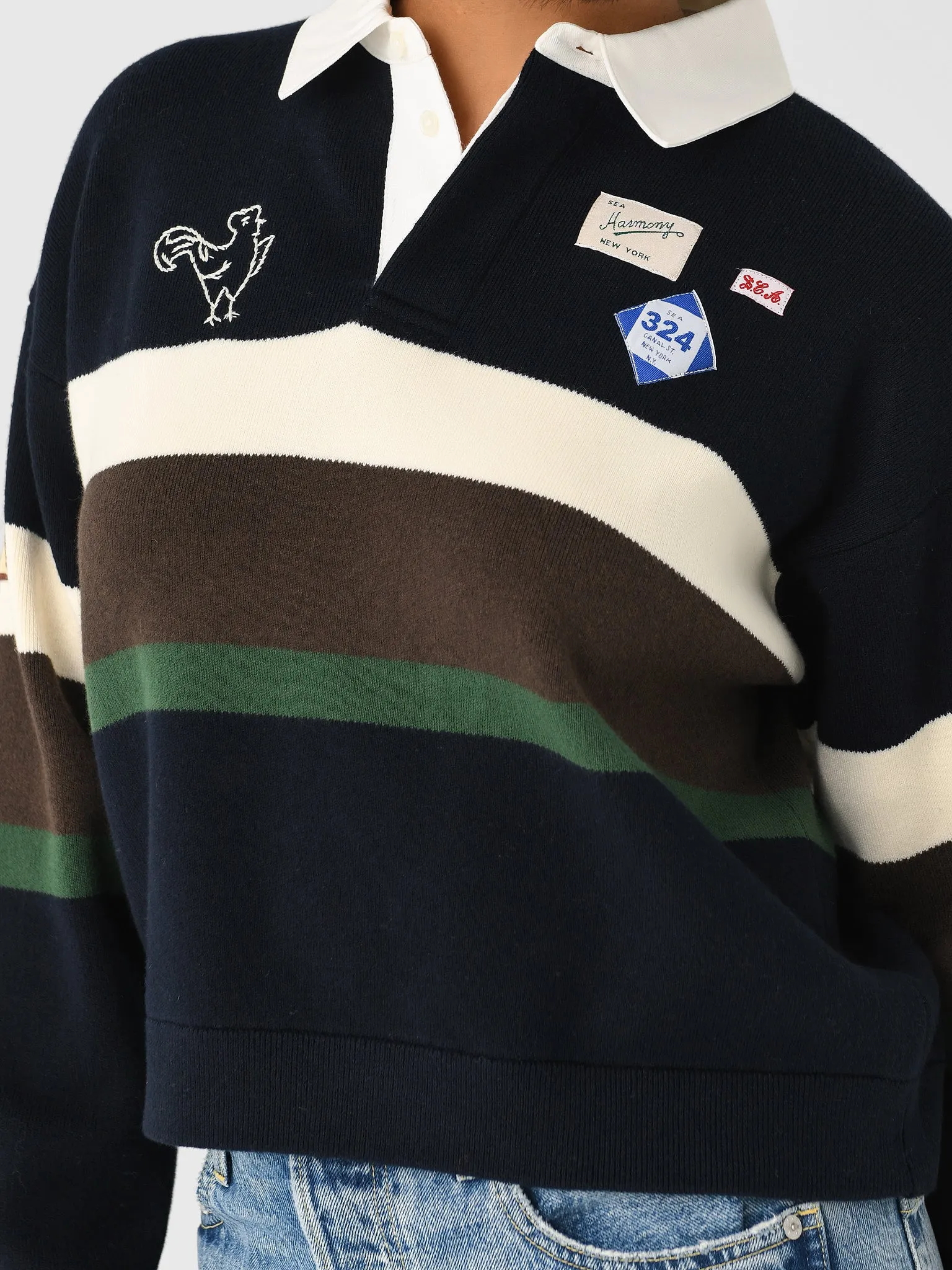 SEA Women's Arther Rugby Sweater sold by Saint Bernard product image thumbnail 5