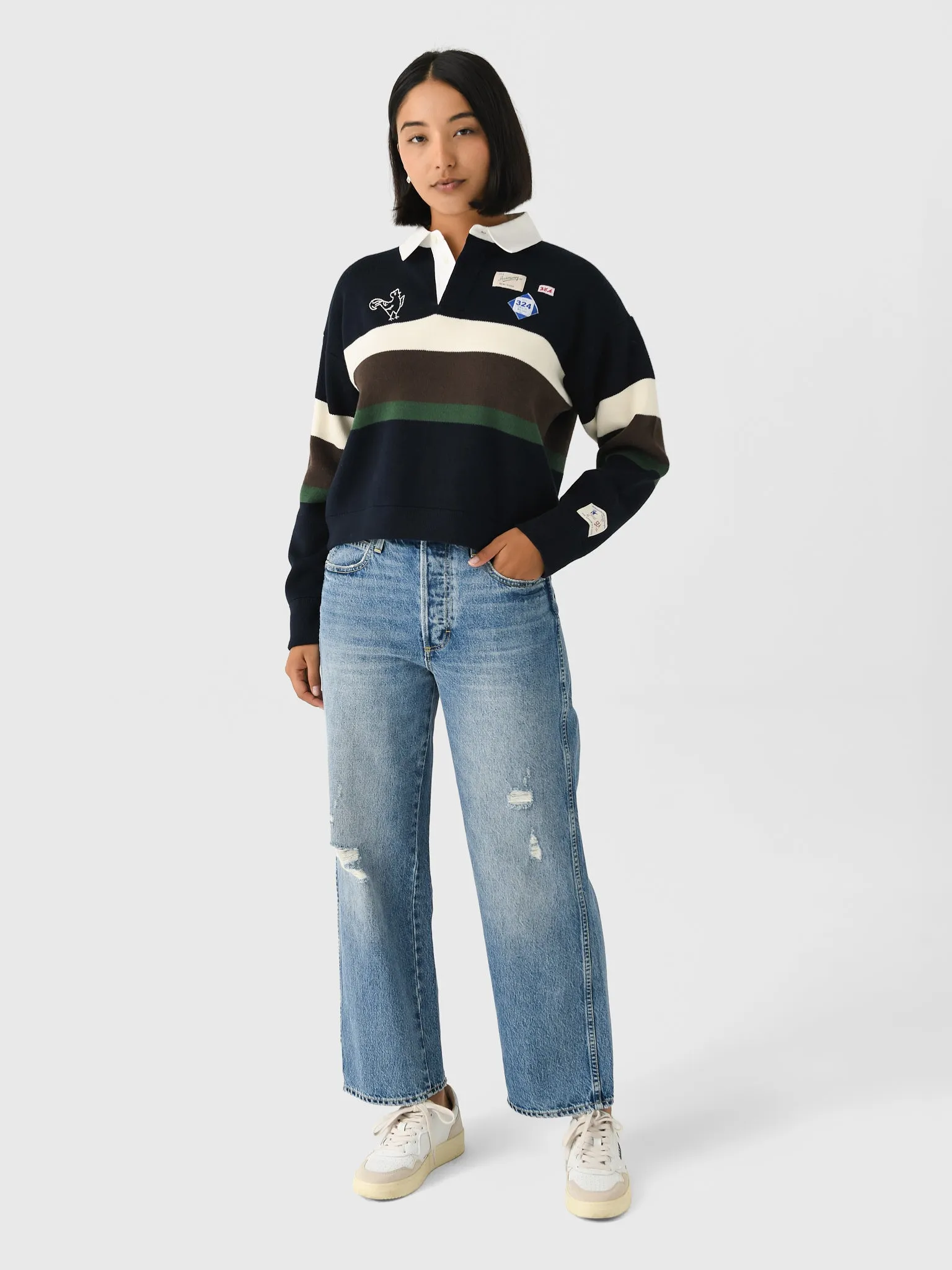 SEA Women's Arther Rugby Sweater sold by Saint Bernard product image thumbnail 2