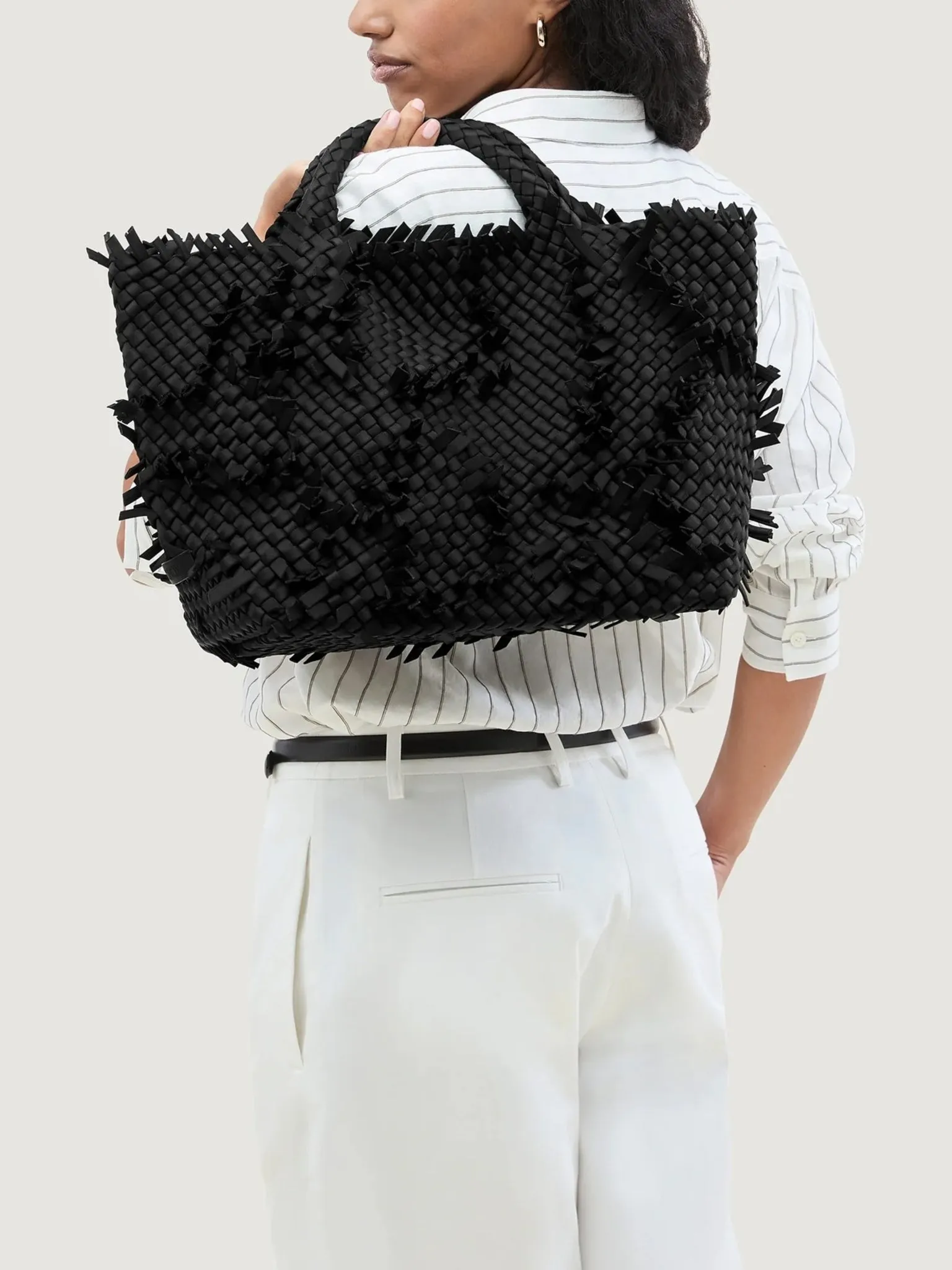 Naghedi St. Barths Medium Fray Tote sold by Saint Bernard product image thumbnail 2