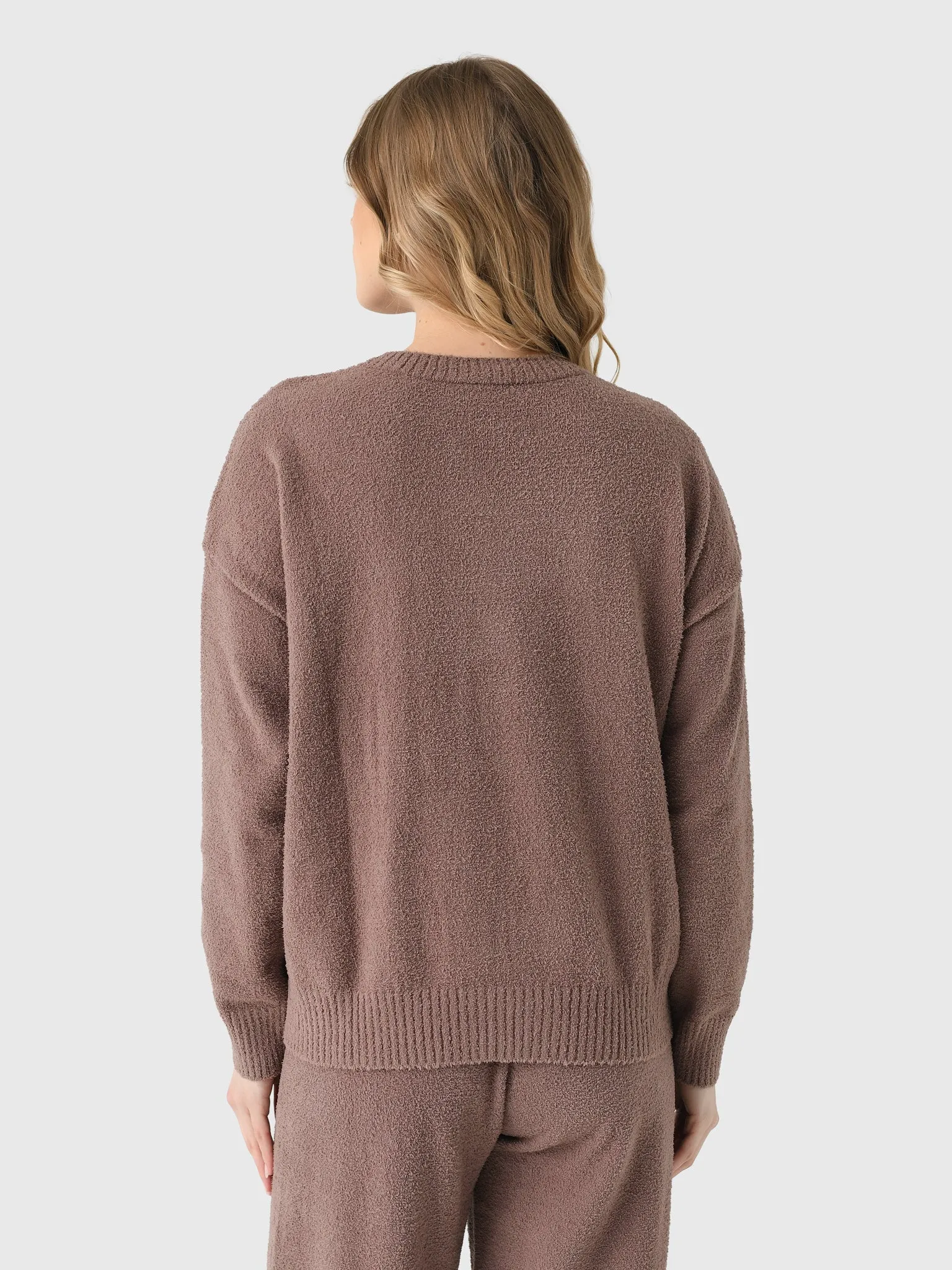 Eberjey Women's Recycled Bouclé Crew Neck Pullover sold by Saint Bernard product image thumbnail 3