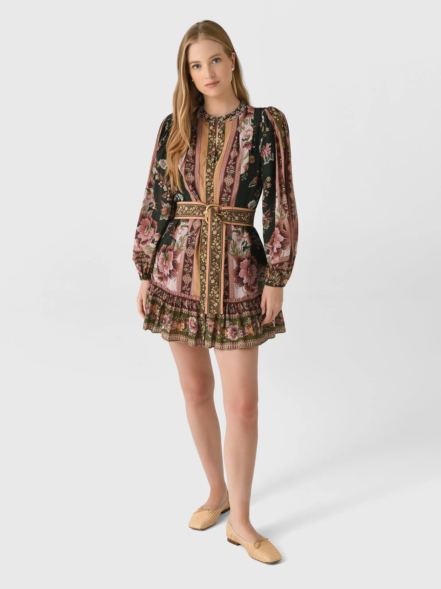 Farm Rio Women's Flowering Garden Tree Mini Dress sold by Saint Bernard product image thumbnail 2