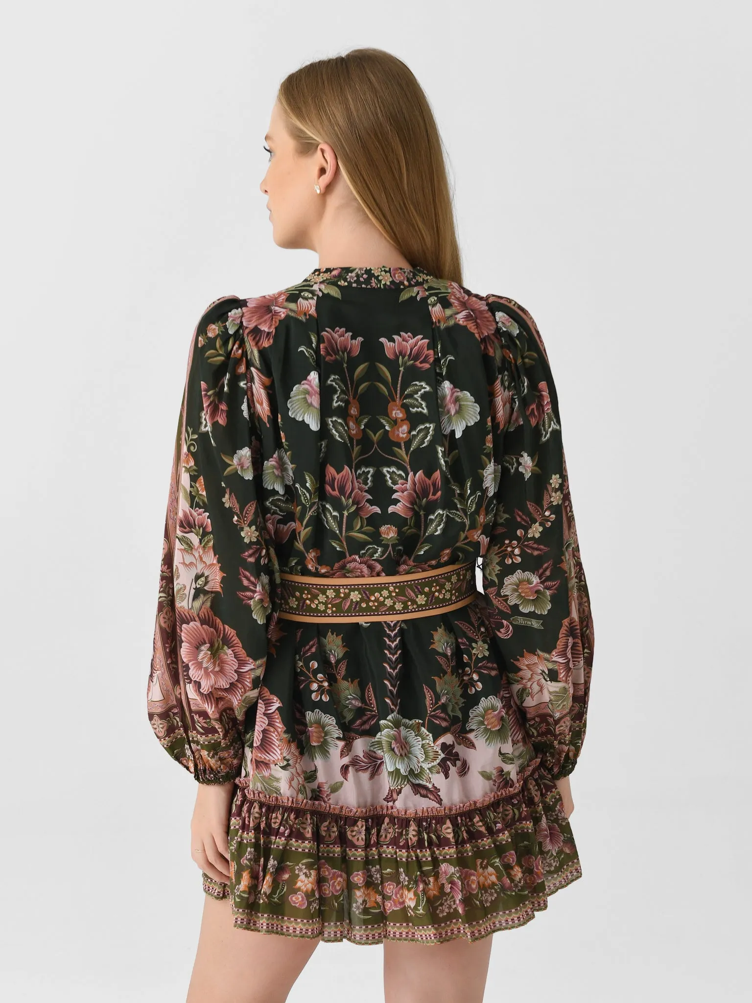 Farm Rio Women's Flowering Garden Tree Mini Dress sold by Saint Bernard product image thumbnail 4