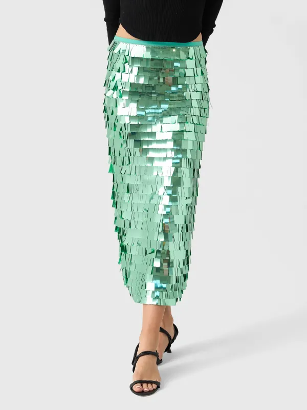 Essentiel Antwerp Women's Ihoed Sequin Pencil Skirt made by Essentiel Antwerp
