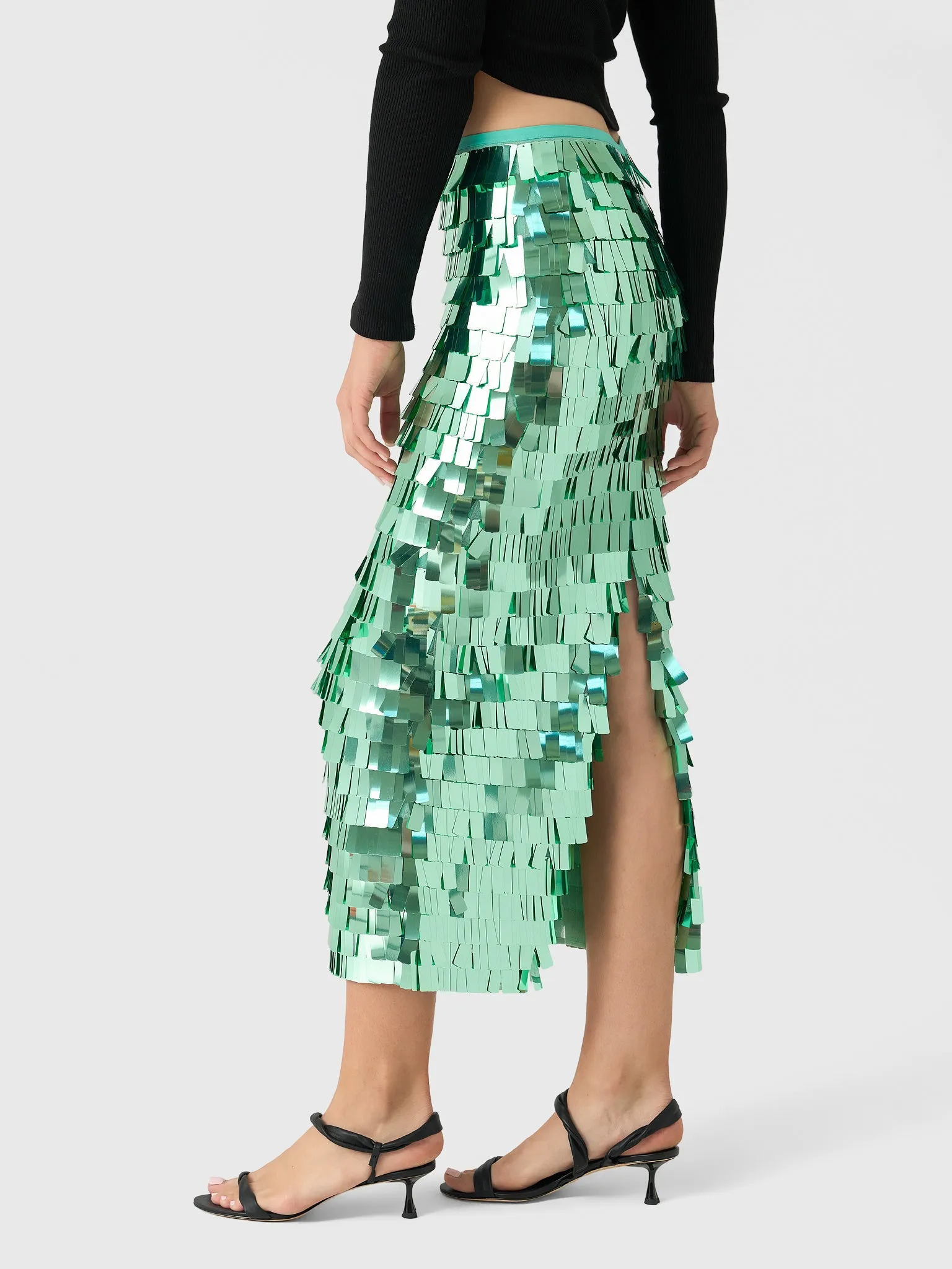 Essentiel Antwerp Women's Ihoed Sequin Pencil Skirt sold by Saint Bernard product image thumbnail 4
