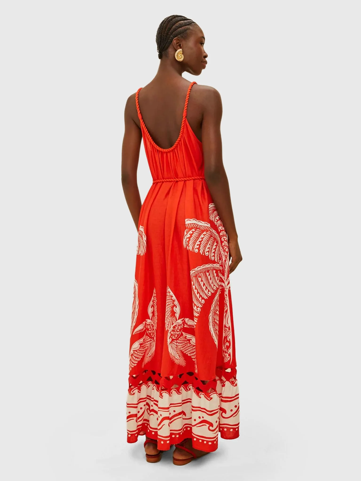 Farm Rio Women's Majestic Coconut Tree Maxi Dress sold by Saint Bernard product image thumbnail 3