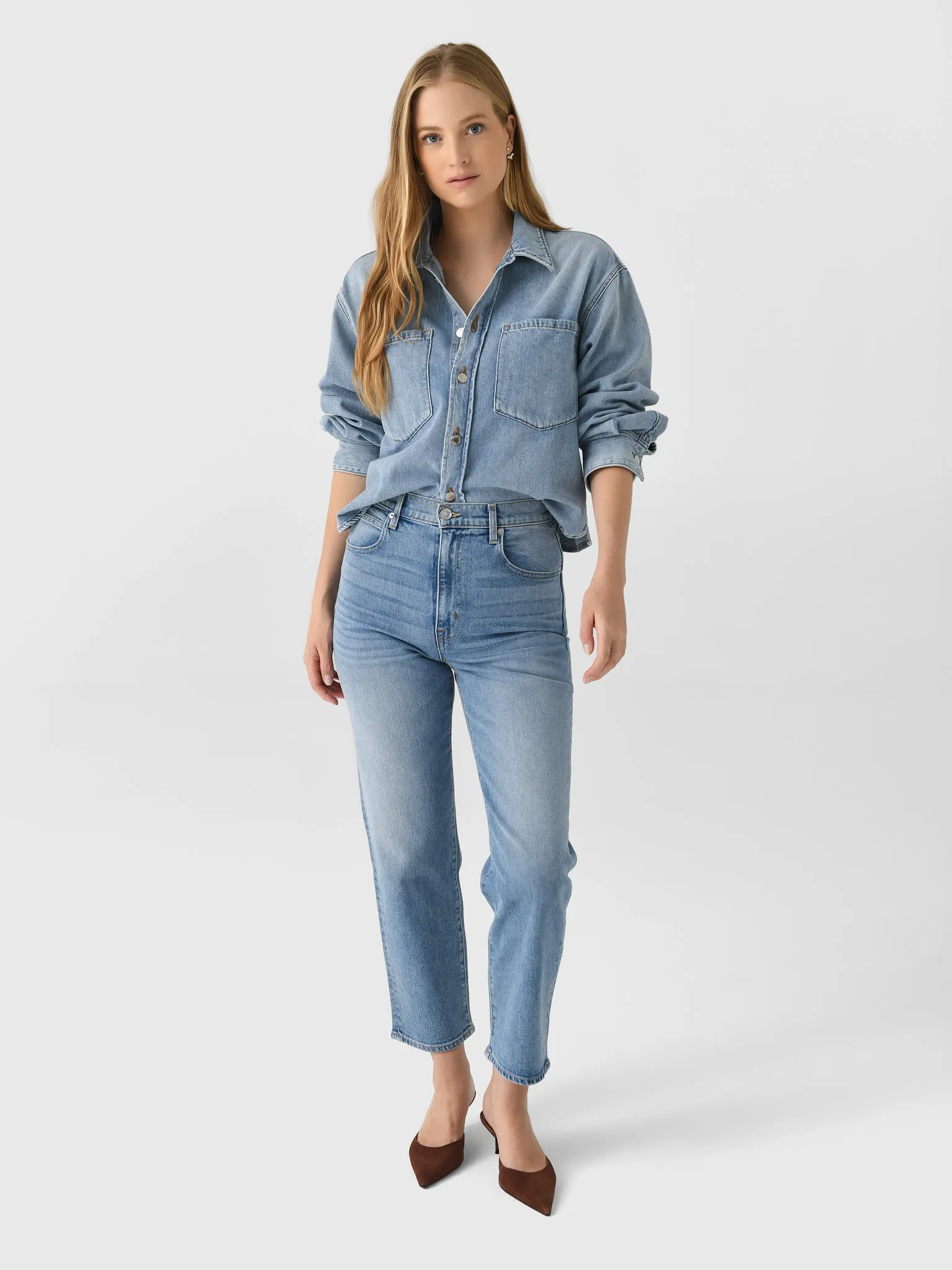 Agolde Women's Juna Shirt sold by Saint Bernard product image thumbnail 2