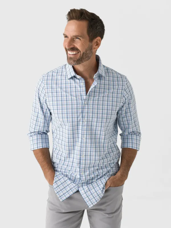 Mizzen+Main Men's Trim Leeward Dress Shirt sold by Saint Bernard