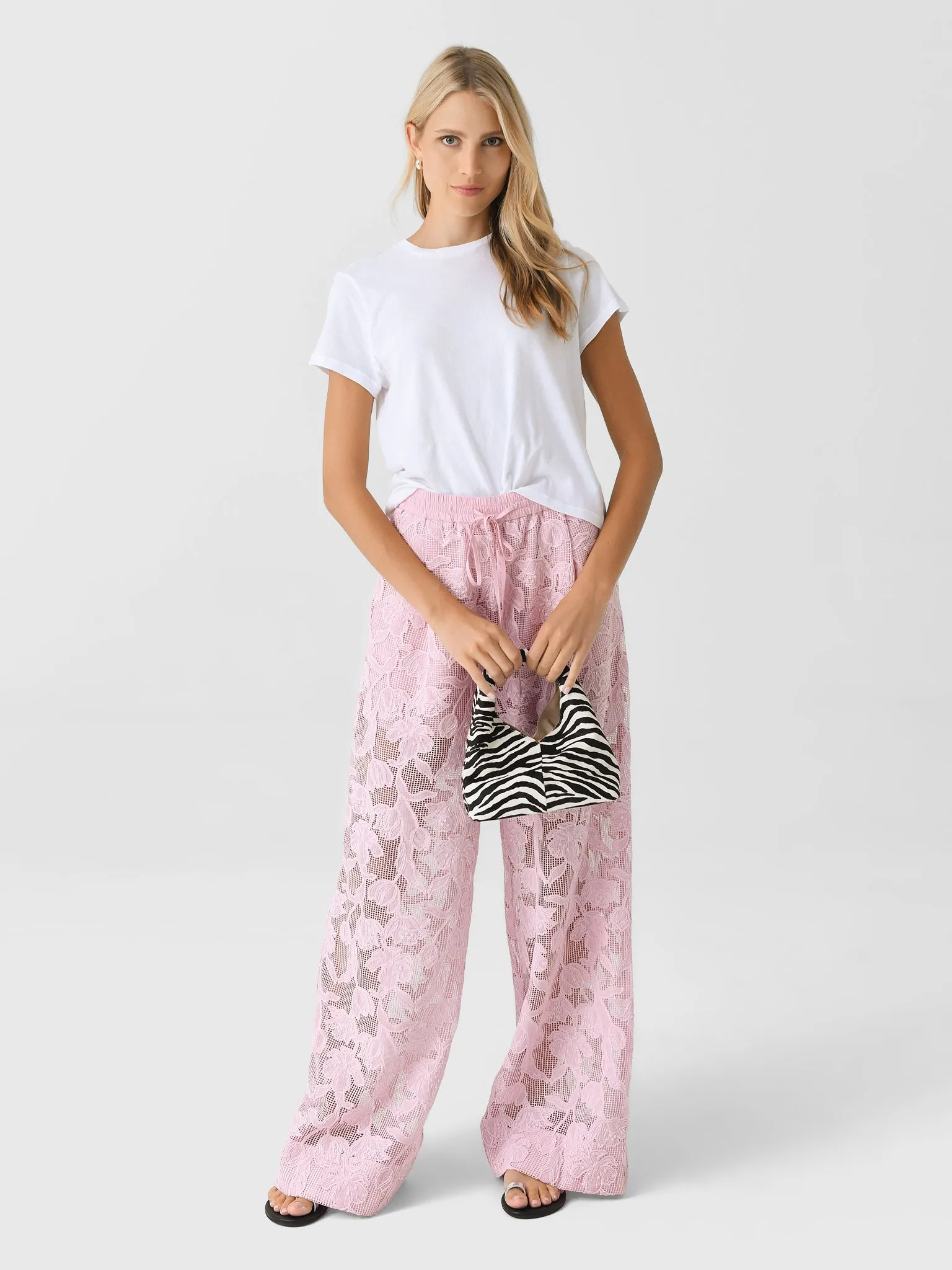 Essentiel Antwerp Women's Henim Lace Wide-Leg Pant sold by Saint Bernard product image thumbnail 2