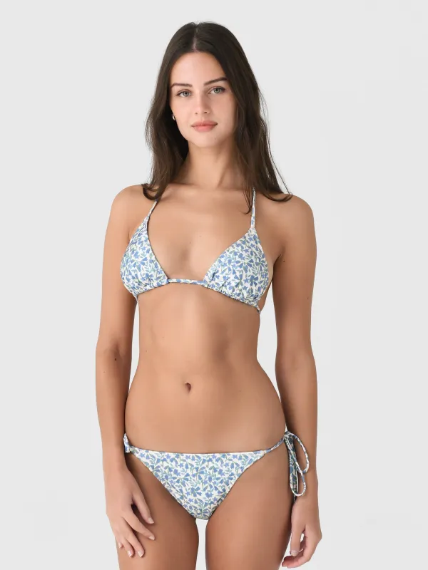 Peony Women's Essential String Triangle Bikini Top sold by Saint Bernard