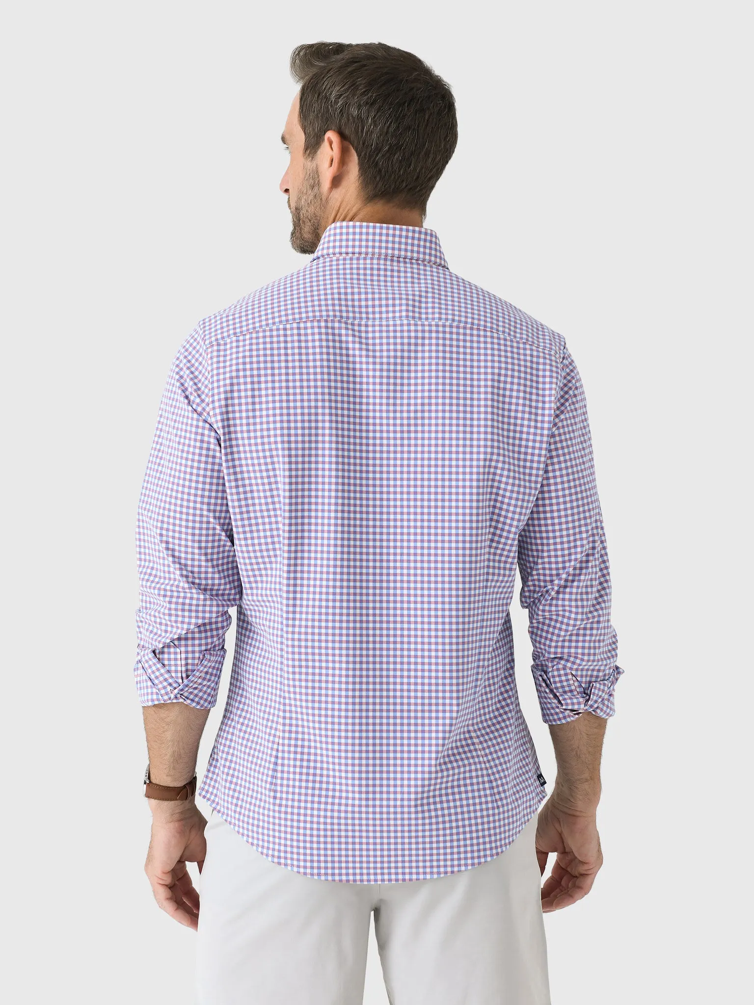 Mizzen+Main Men's Trim Leeward No Tuck Dress Shirt sold by Saint Bernard product image thumbnail 4