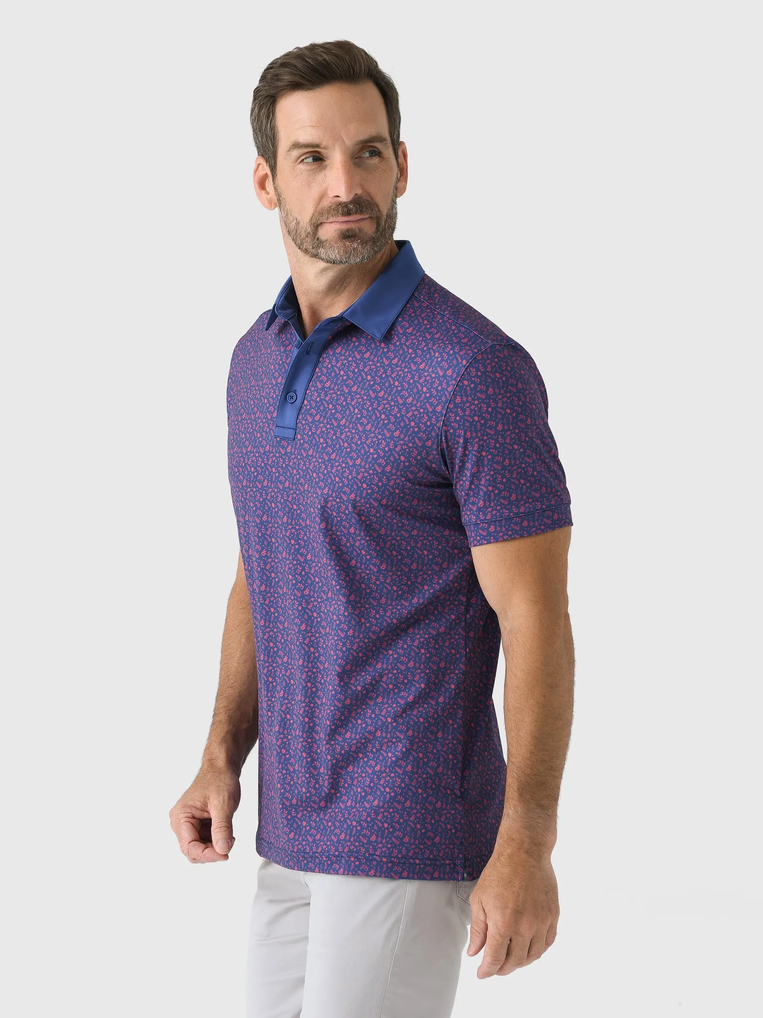 Mizzen+Main Men's Trim Versa Polo sold by Saint Bernard product image thumbnail 3