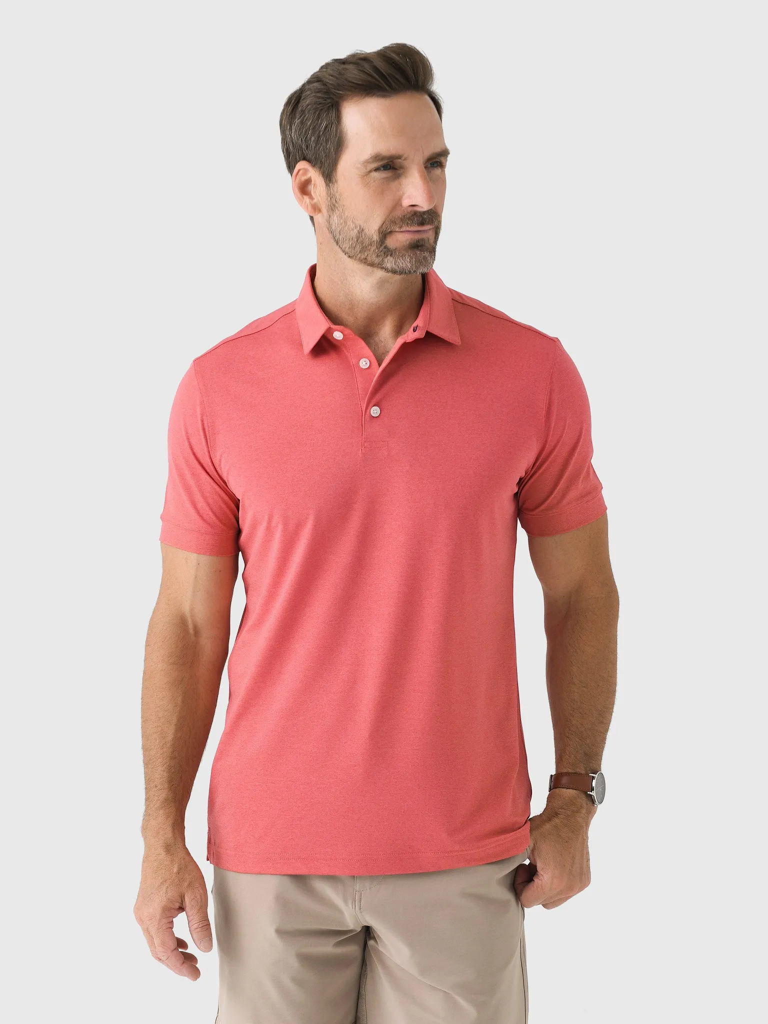 Mizzen+Main Men's Trim Versa Polo sold by Saint Bernard