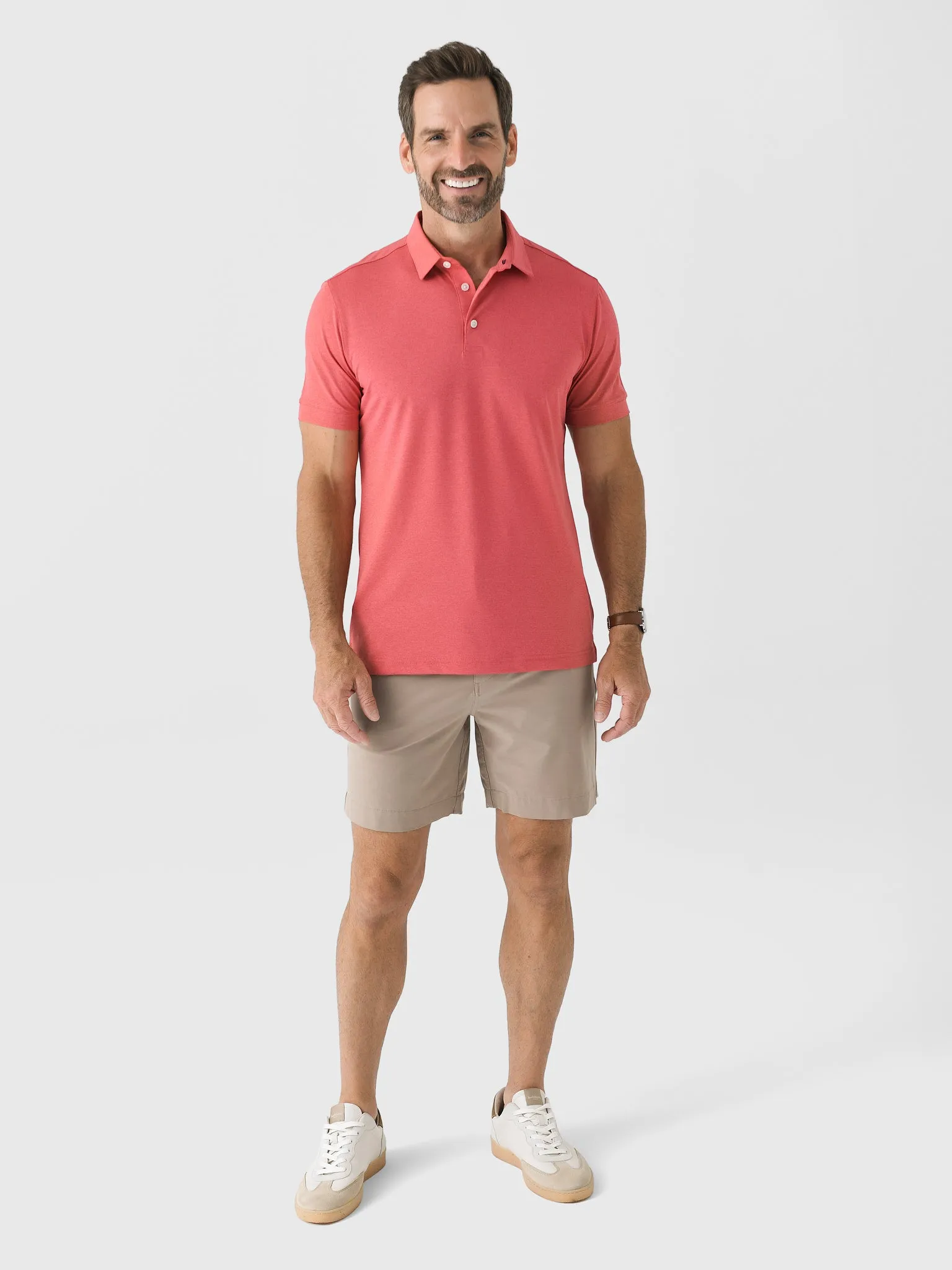 Mizzen+Main Men's Trim Versa Polo sold by Saint Bernard product image thumbnail 2