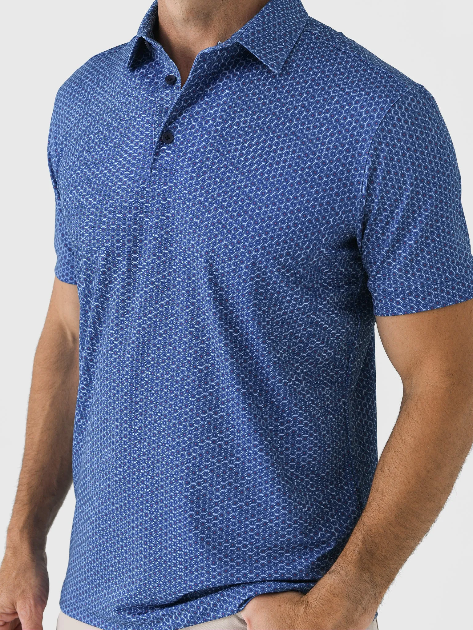 Mizzen+Main Men's Trim Versa Polo sold by Saint Bernard product image thumbnail 5