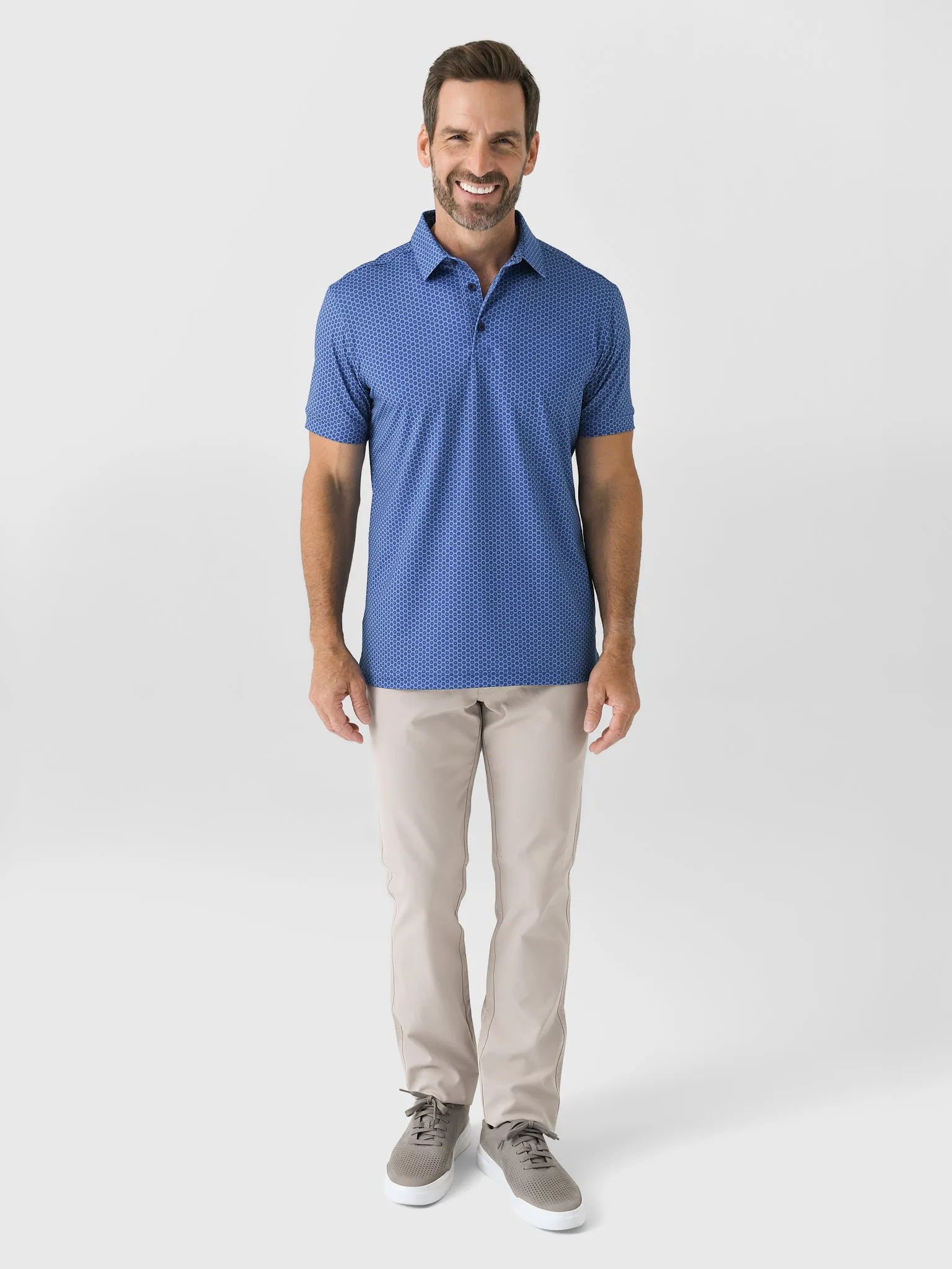Mizzen+Main Men's Trim Versa Polo sold by Saint Bernard product image thumbnail 2