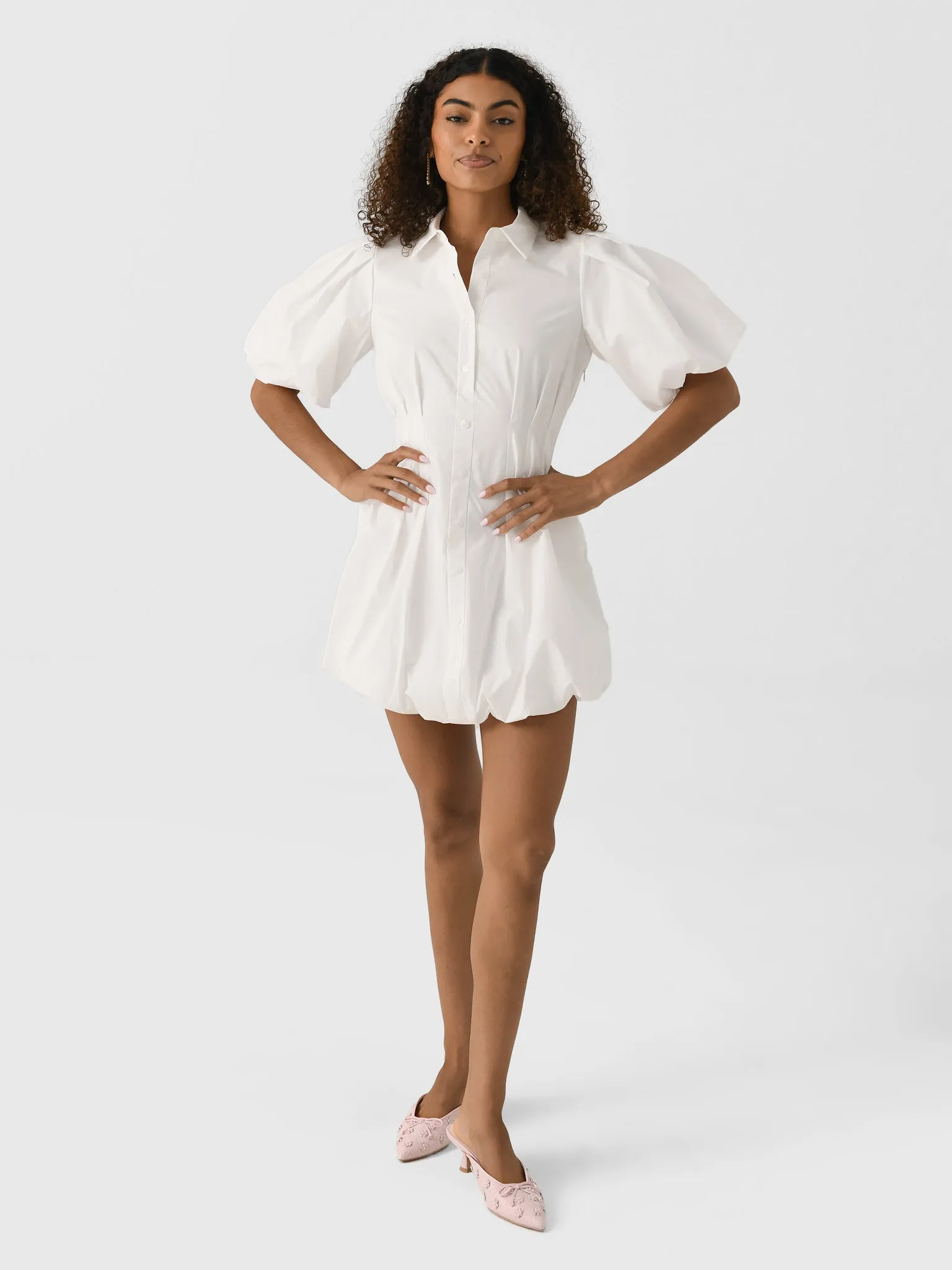 Simkhai Women's Cleo Cotton Mini Dress sold by Saint Bernard product image thumbnail 2