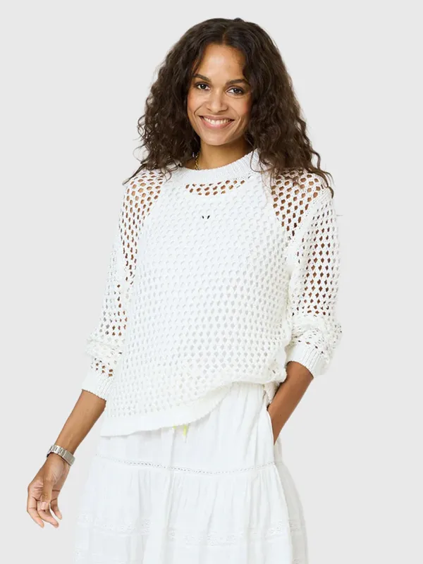 Kerri Rosenthal Women's Catch Open Stitch Sweater sold by Saint Bernard