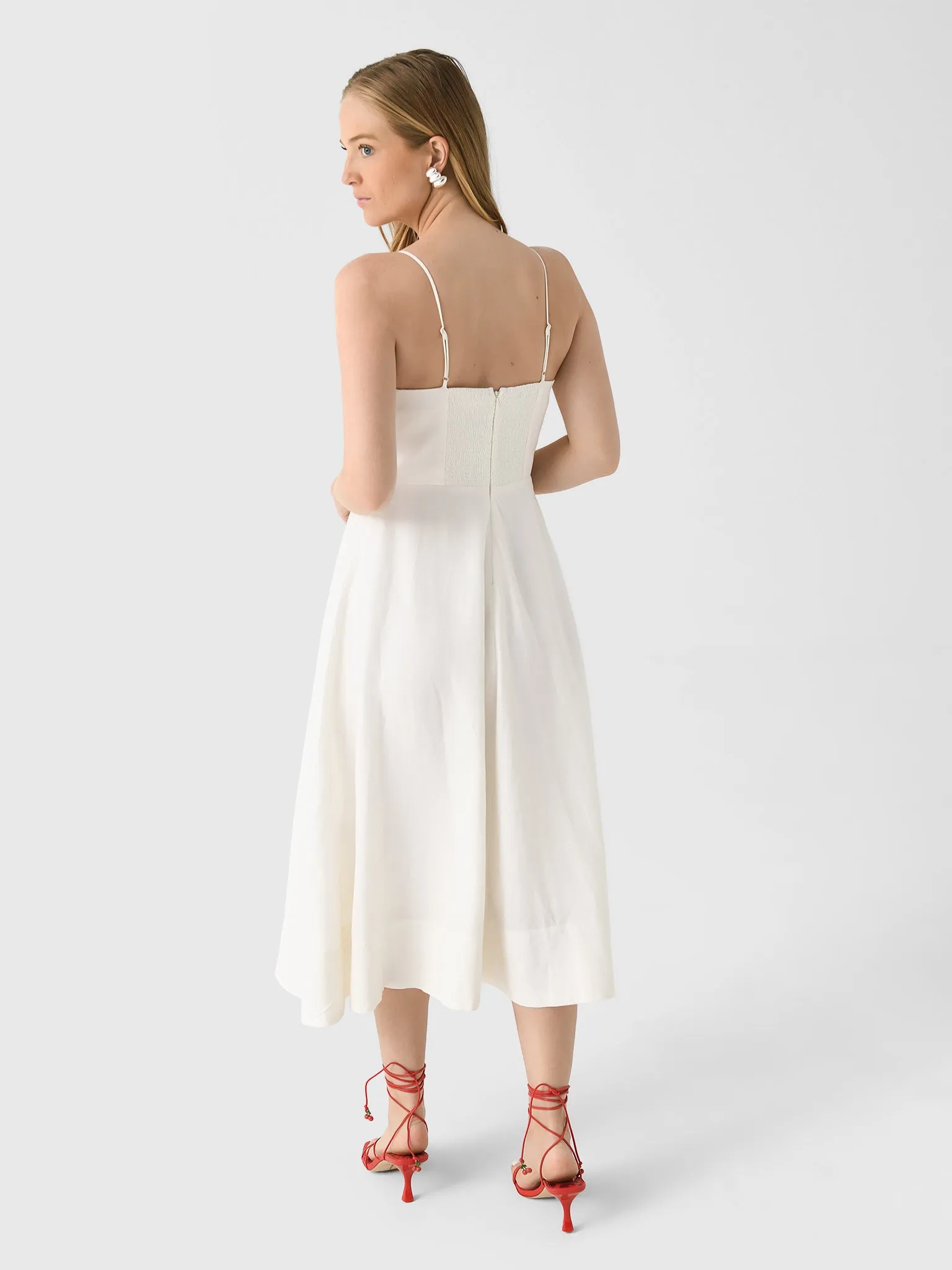 Farm Rio Women's Garden Sleeveless Midi Dress sold by Saint Bernard product image thumbnail 3