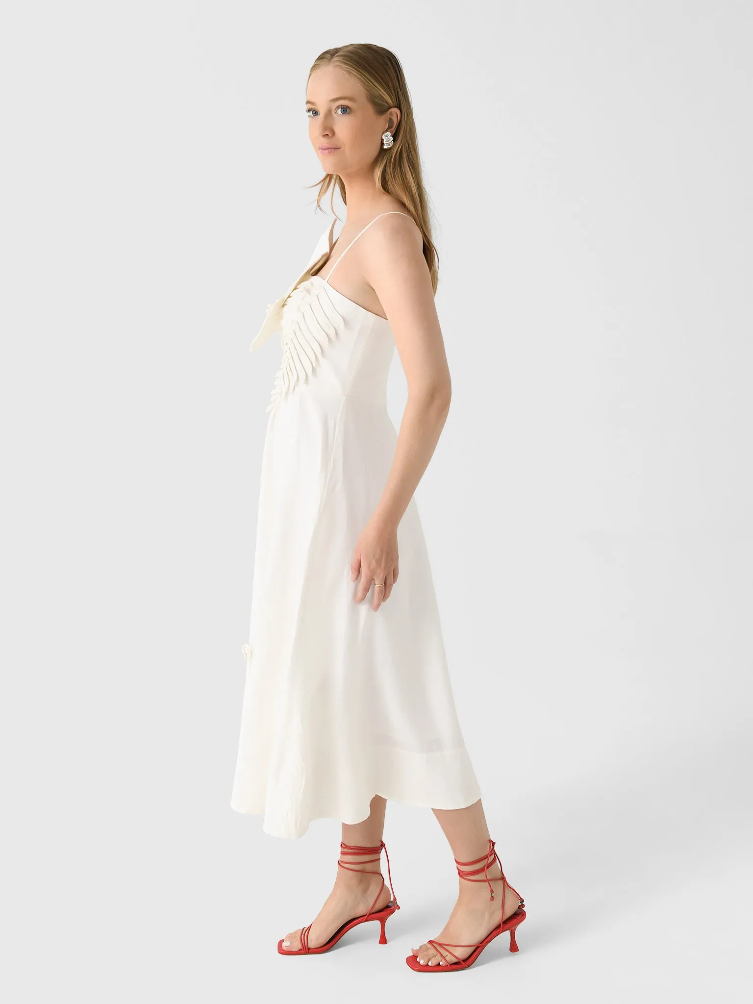 Farm Rio Women's Garden Sleeveless Midi Dress sold by Saint Bernard product image thumbnail 2