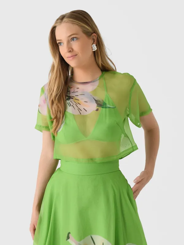 Leo Lin Women's Indie Sleeve Top made by LEO LIN