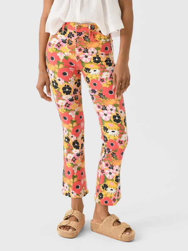 Mother Women's The Mid Rise Smokin' Double Flood Jean made by MOTHER