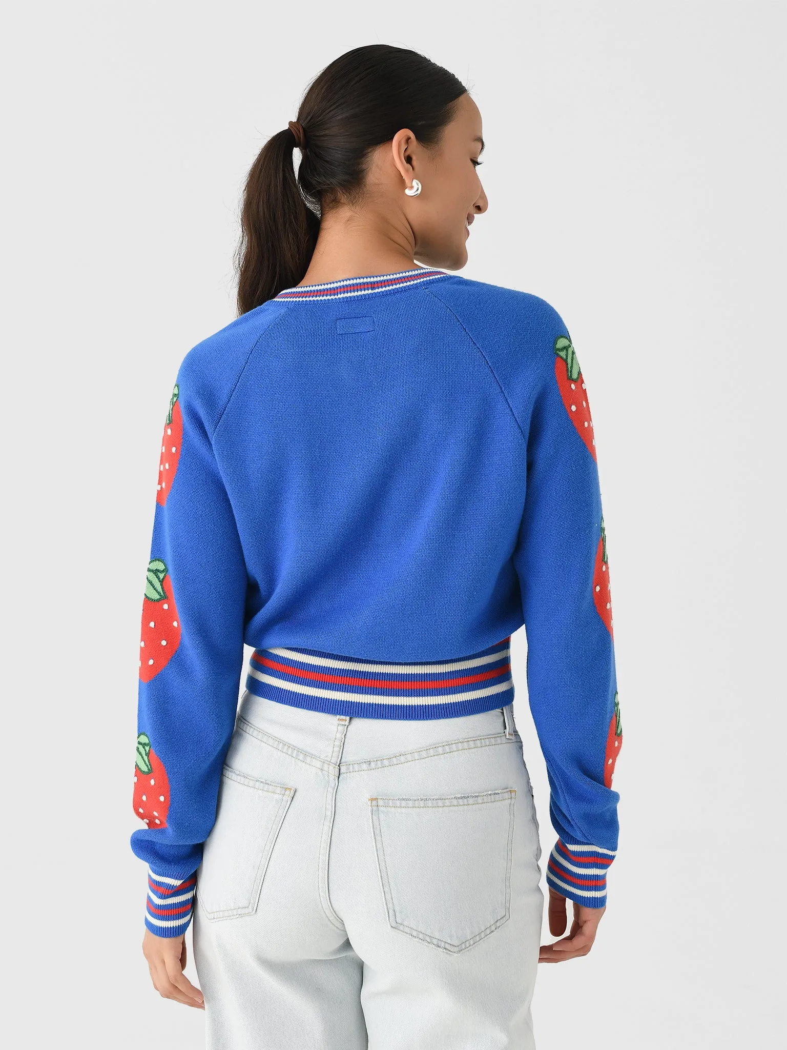 Mother Women's The Crop Rib Cardigan sold by Saint Bernard product image thumbnail 4