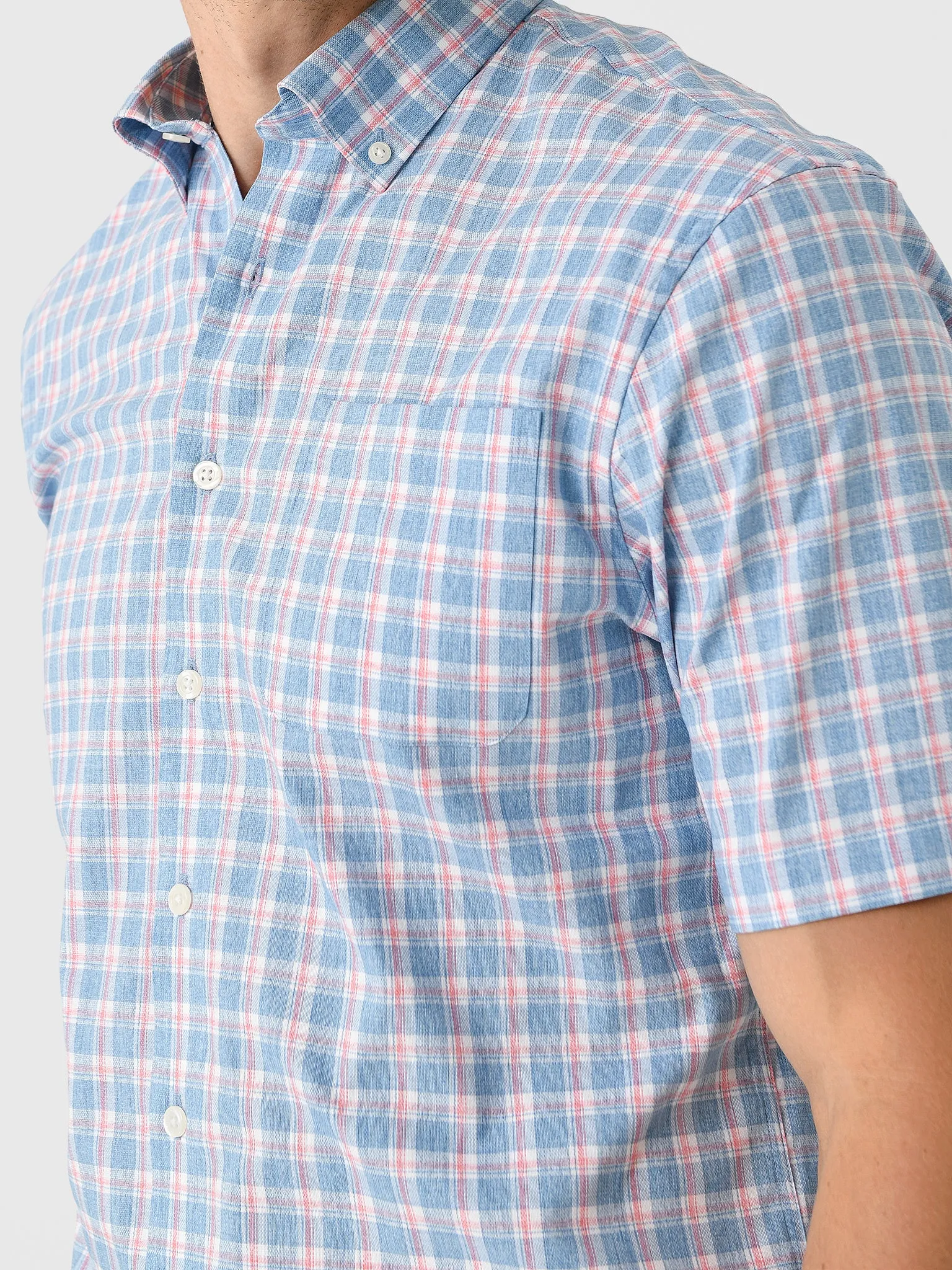 Johnnie-O Men's Dane Short Sleeve Performance Button-Down Shirt sold by Saint Bernard product image thumbnail 5