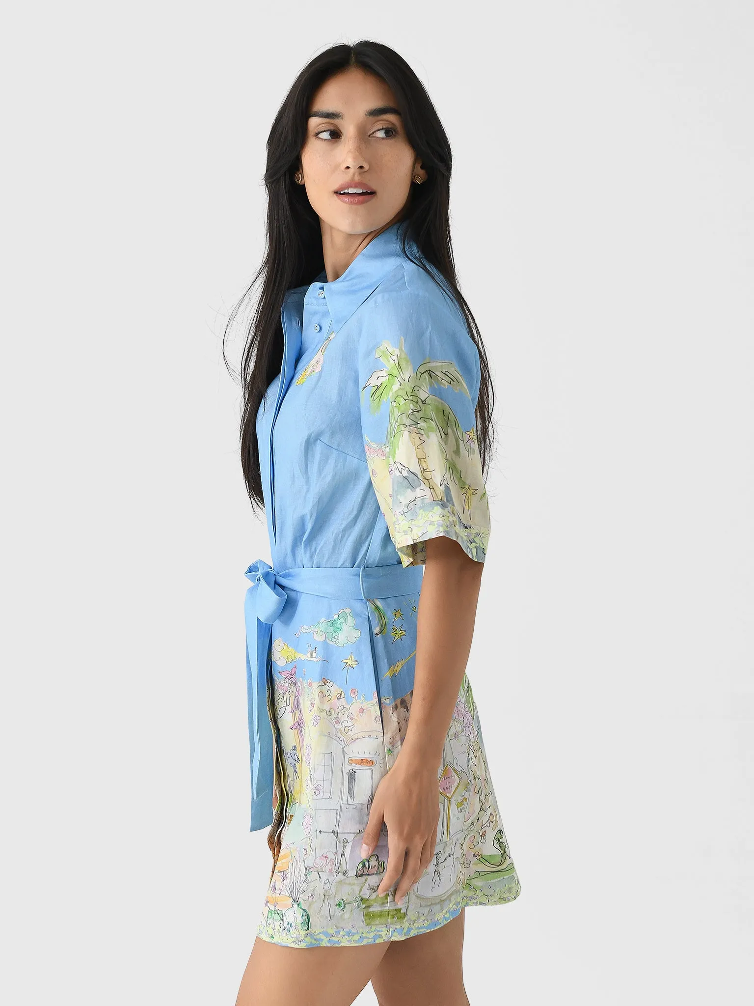 Alemais Women's Anouk Mini Dress sold by Saint Bernard product image thumbnail 3