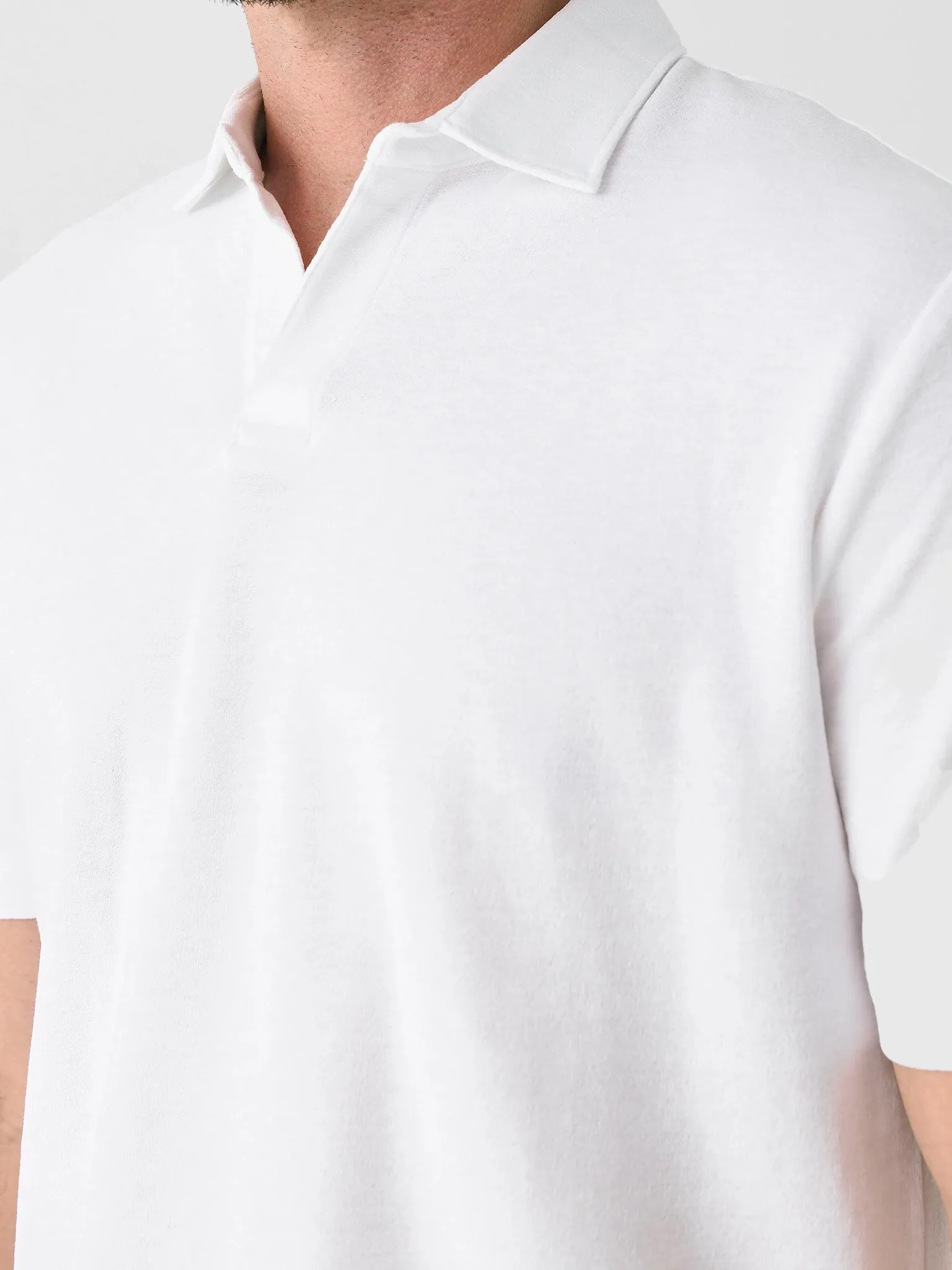 Johnnie-O Men's Frankie French Terry Johnny Collar Polo sold by Saint Bernard product image thumbnail 5