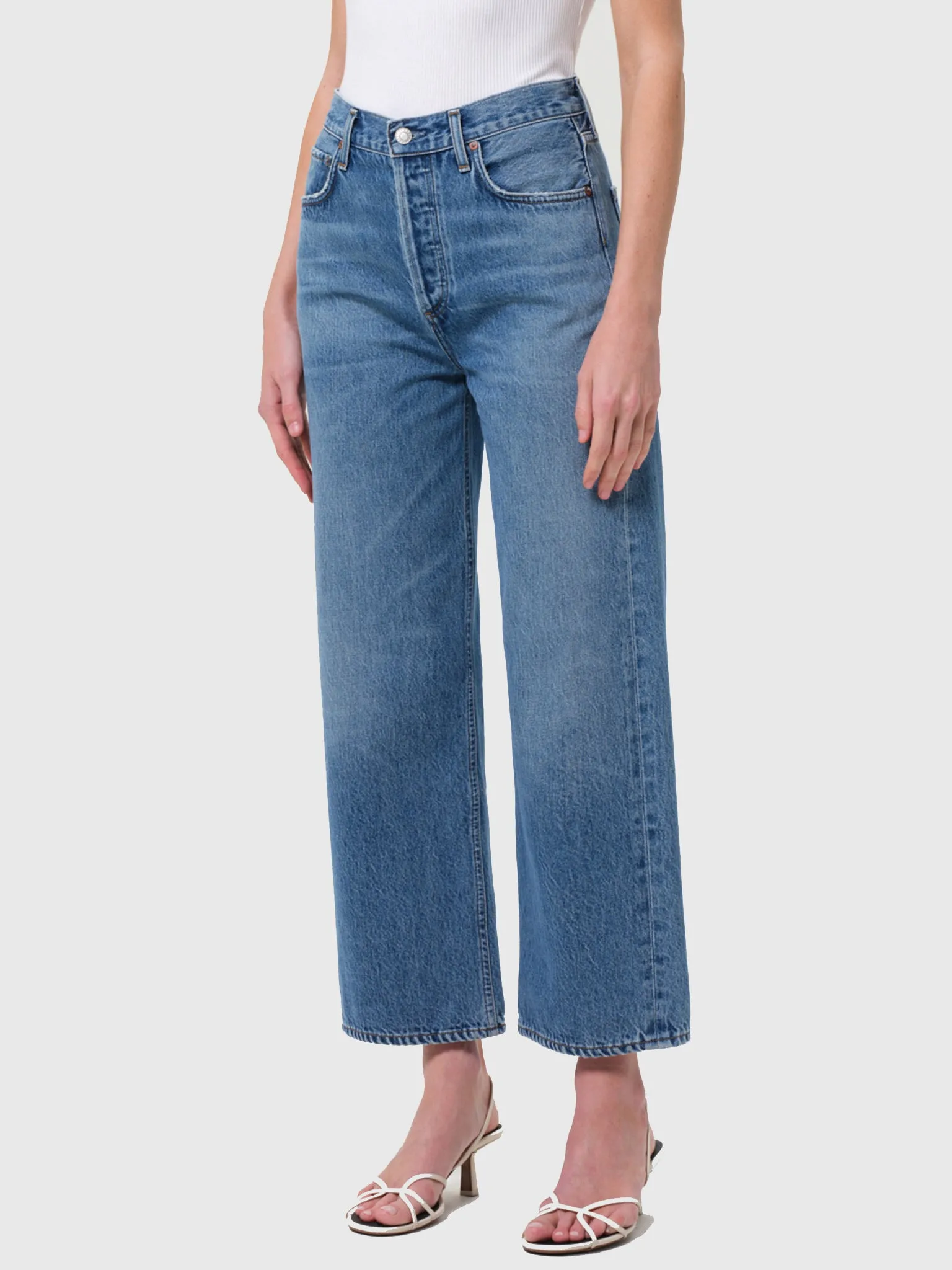 Agolde Women's Ren Wide Leg Jean sold by Saint Bernard product image thumbnail 2
