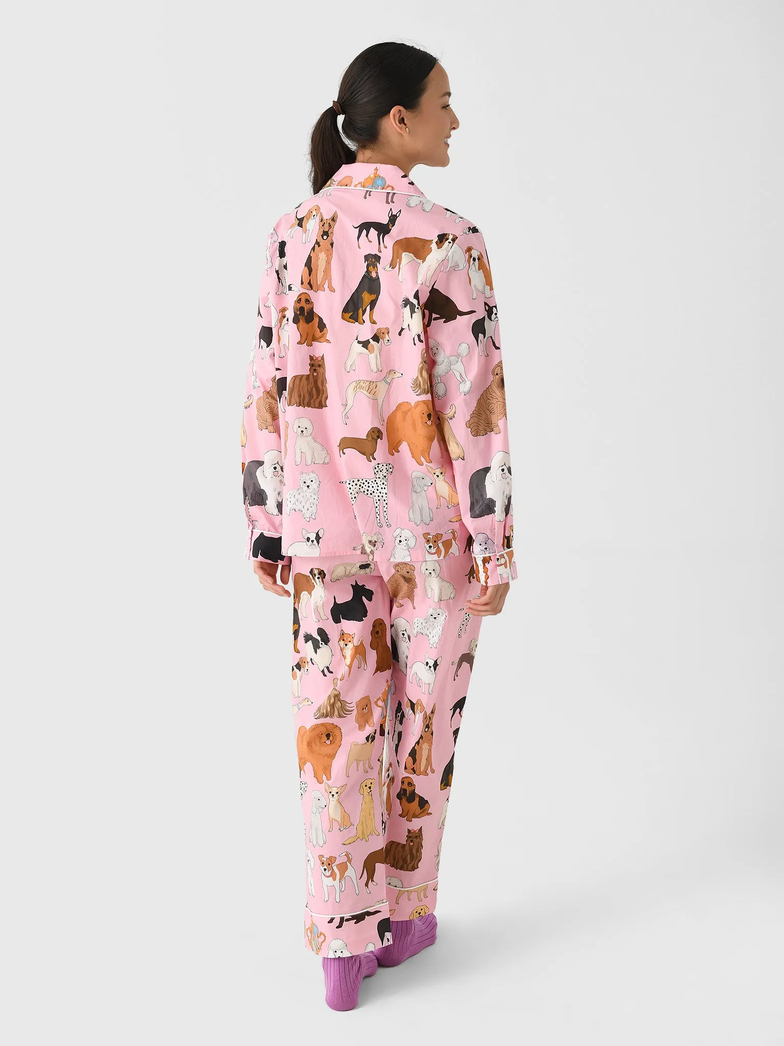 Karen Mabon Women's Crufts Pajama Set sold by Saint Bernard product image thumbnail 3