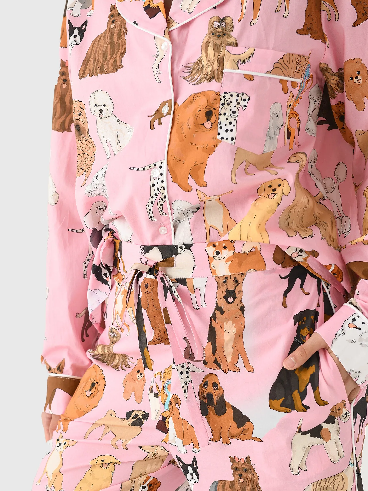Karen Mabon Women's Crufts Pajama Set sold by Saint Bernard product image thumbnail 4