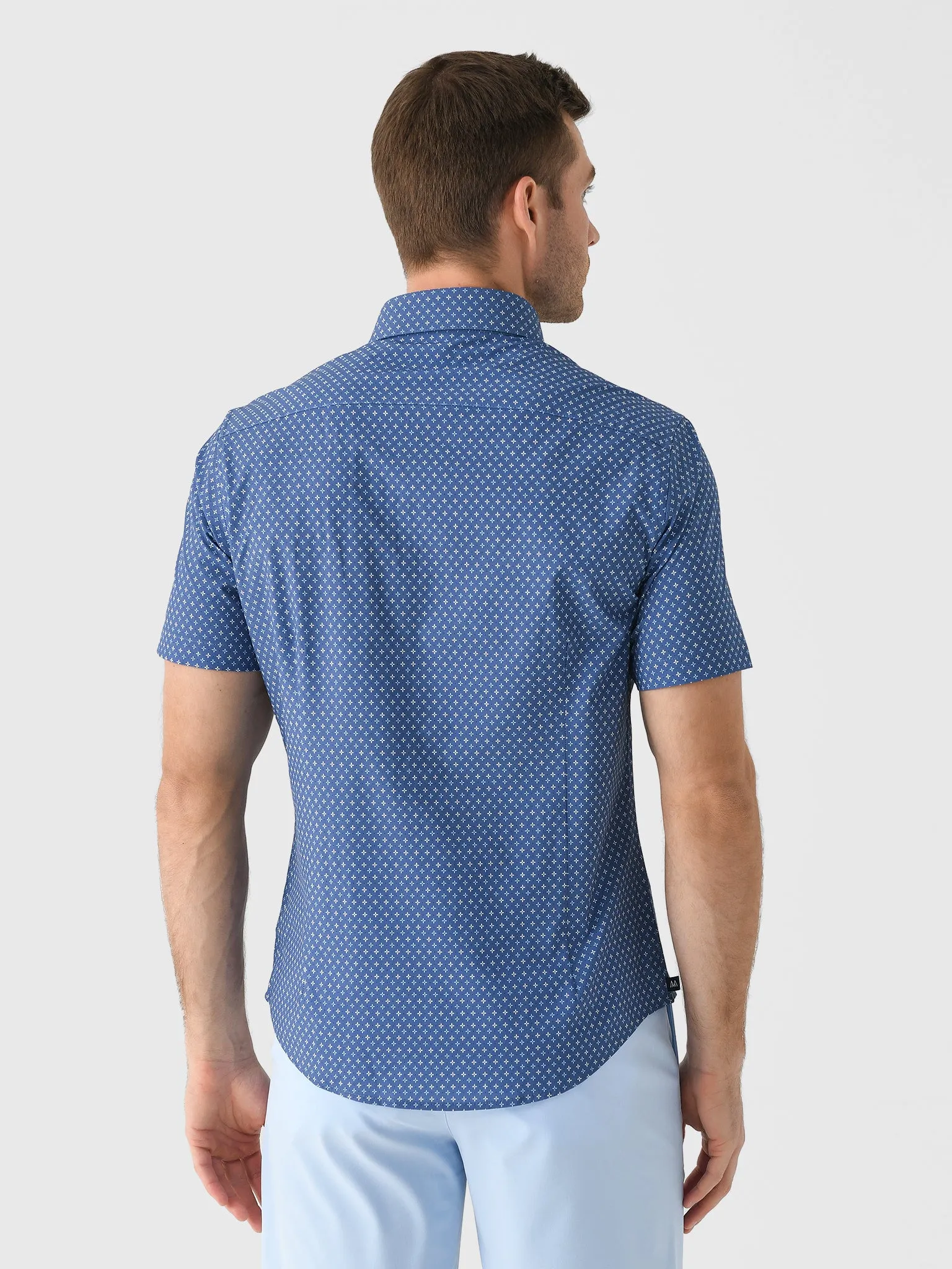 Mizzen+Main Men's Trim Leeward Short Sleeve Dress Shirt sold by Saint Bernard product image thumbnail 4