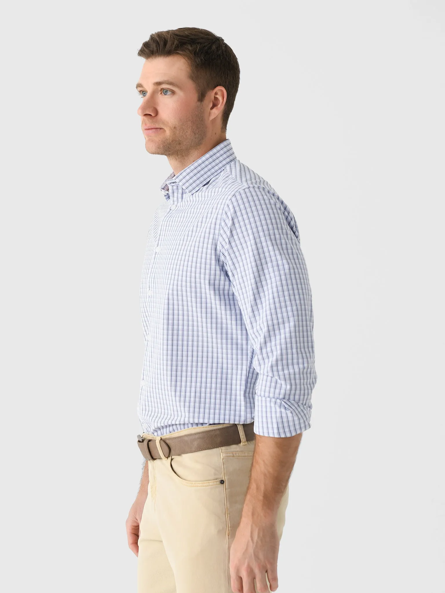Mizzen+Main Men's Trim Leeward Dress Shirt sold by Saint Bernard product image thumbnail 3