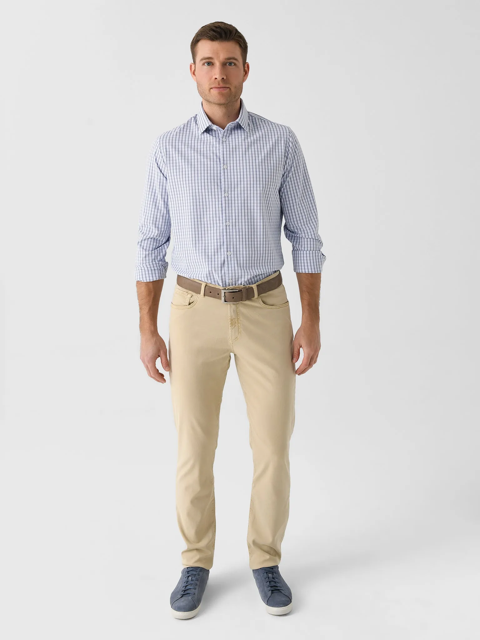 Mizzen+Main Men's Trim Leeward Dress Shirt sold by Saint Bernard product image thumbnail 2