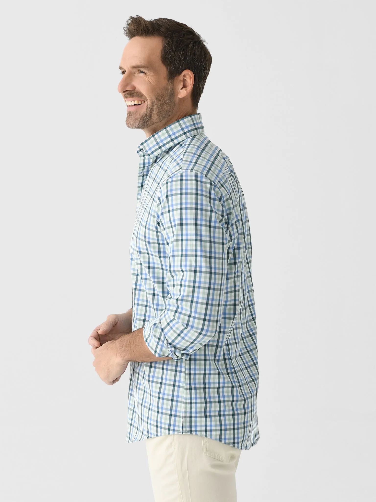 Mizzen+Main Men's Trim Leeward Dress Shirt sold by Saint Bernard product image thumbnail 3
