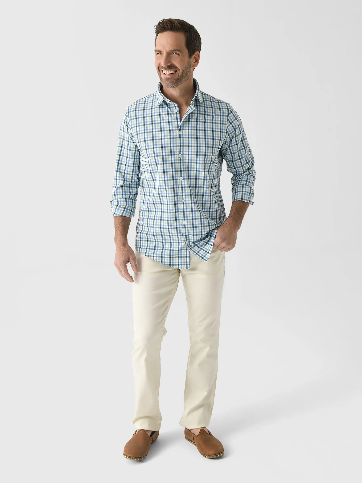 Mizzen+Main Men's Trim Leeward Dress Shirt sold by Saint Bernard product image thumbnail 2