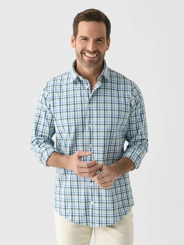 Mizzen+Main Men's Trim Leeward Dress Shirt sold by Saint Bernard
