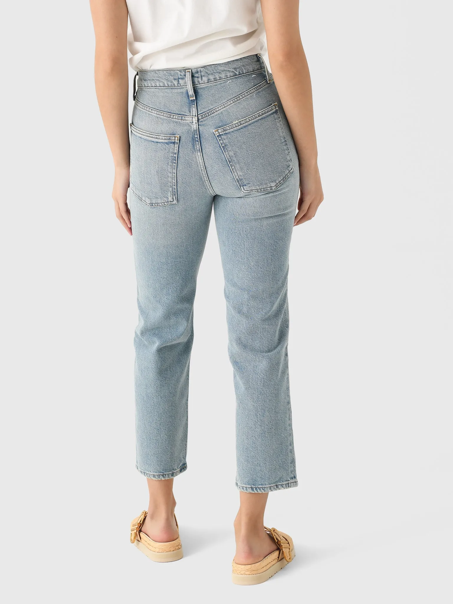 Agolde Women's 90s Pinch Waist Crop Jean sold by Saint Bernard product image thumbnail 4