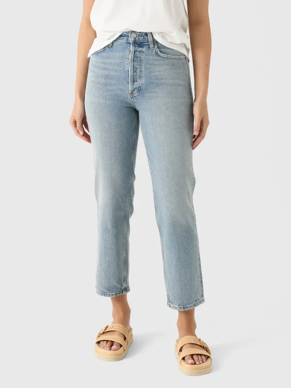 Agolde Women's 90s Pinch Waist Crop Jean sold by Saint Bernard