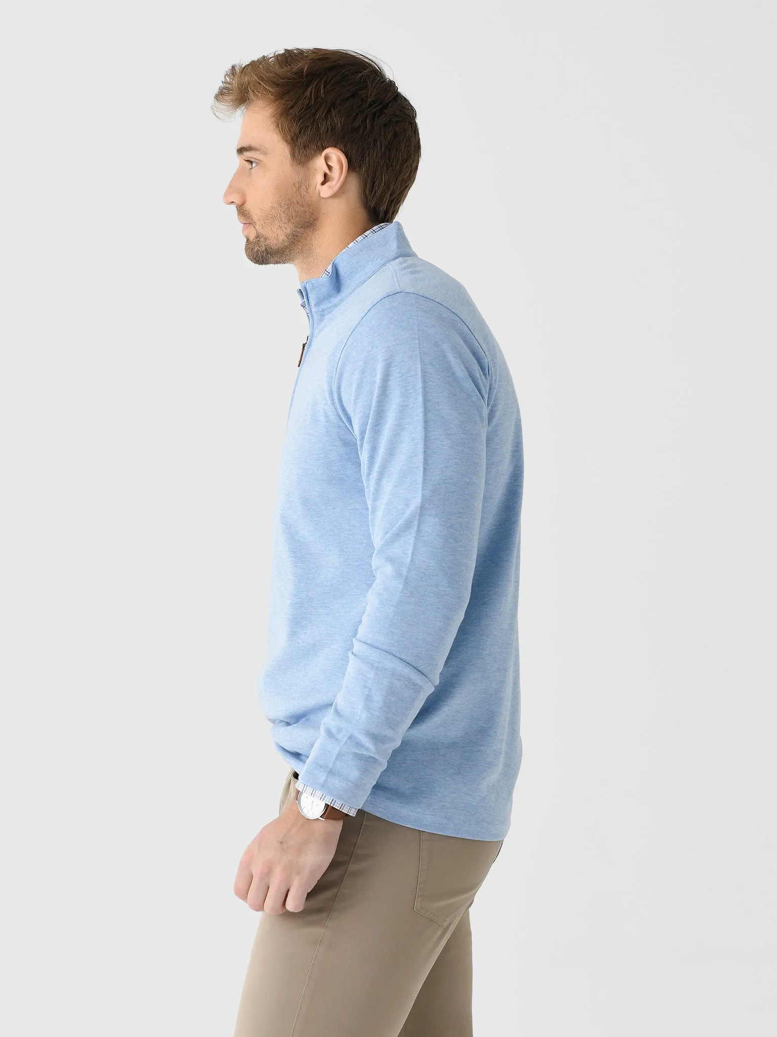 Mizzen+Main Men's KPI Quarter-Zip sold by Saint Bernard product image thumbnail 3