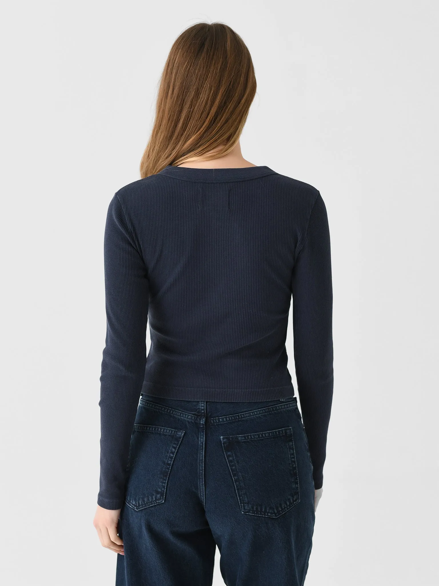 Citizens Of Humanity Women's Varra Henley Tee sold by Saint Bernard product image thumbnail 3