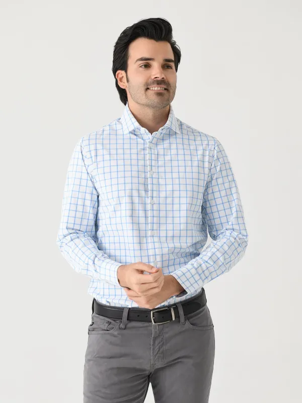 Mizzen+Main Men's Trim Leeward Dress Shirt sold by Saint Bernard
