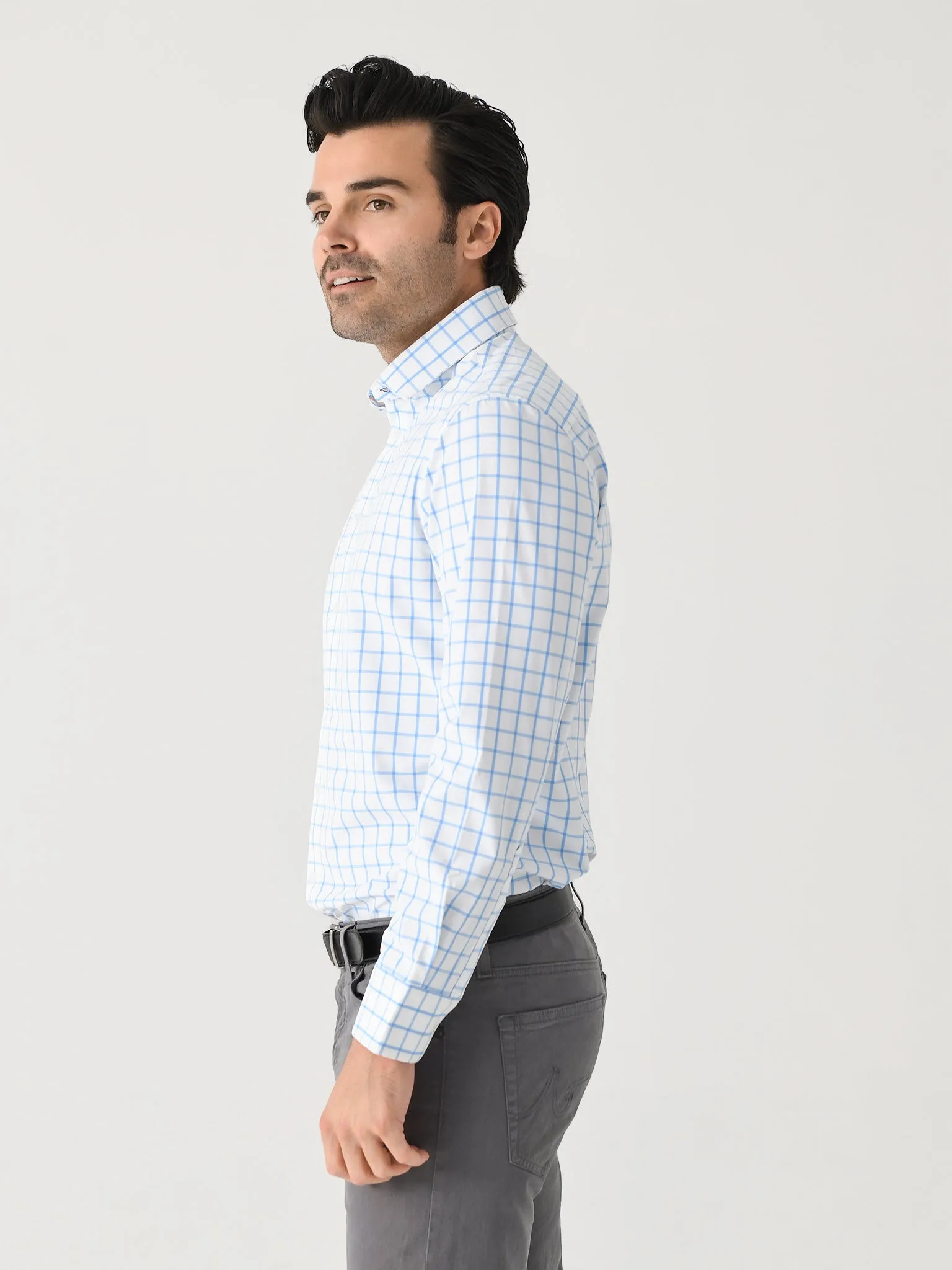 Mizzen+Main Men's Trim Leeward Dress Shirt sold by Saint Bernard product image thumbnail 3